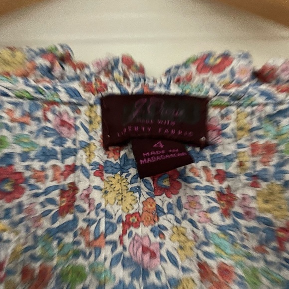 J. Crew Ruffle Classic Popover Shirt Liberty London Favourite Flowers - Picture 9 of 12